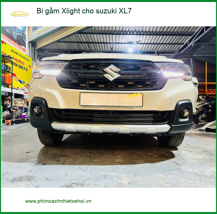 Anh Huy lắp bi gầm Xlight cho Suzuki XL7 Quận 6 vì thường xuyên đi công tác đêm ảnh thực tế 2
