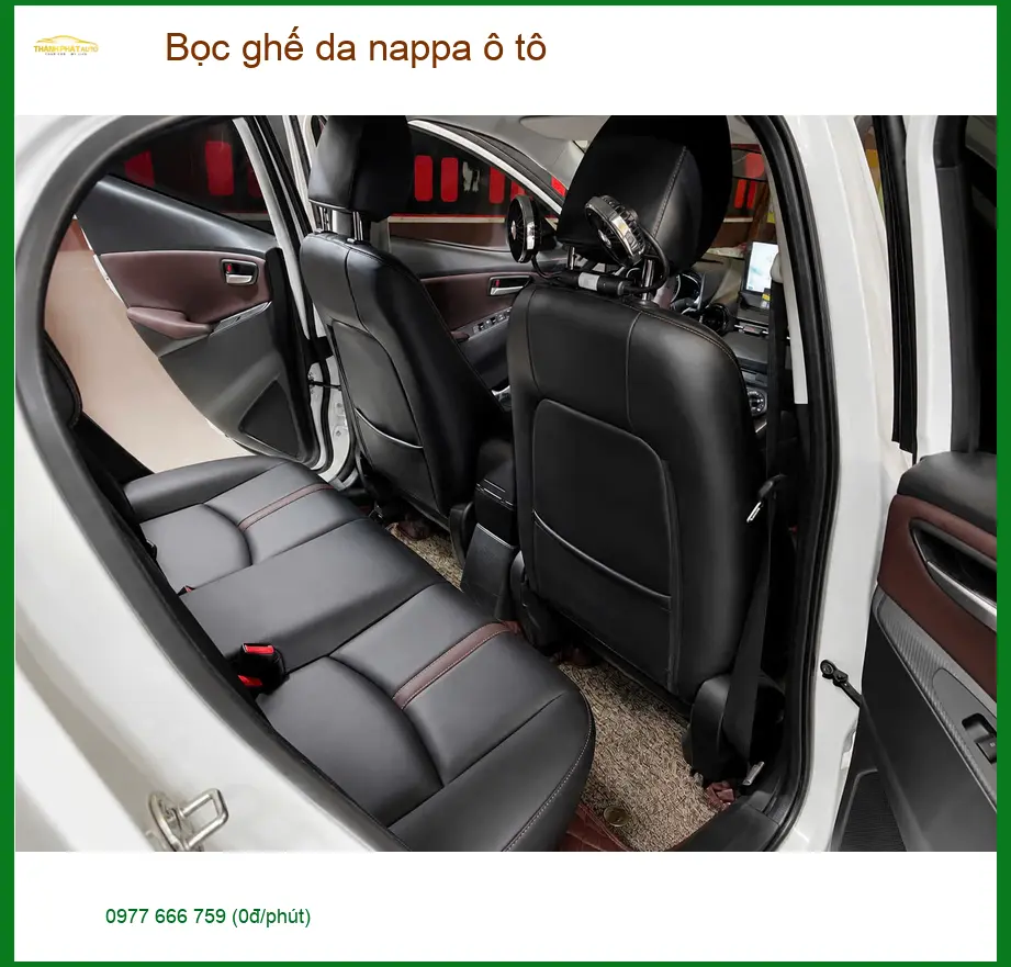 Anh Minh bọc ghế da nappa ô tô Hyundai Creta tại Quận Hóc Môn để nội thất xe sang trọng hơn ảnh thực tế 2