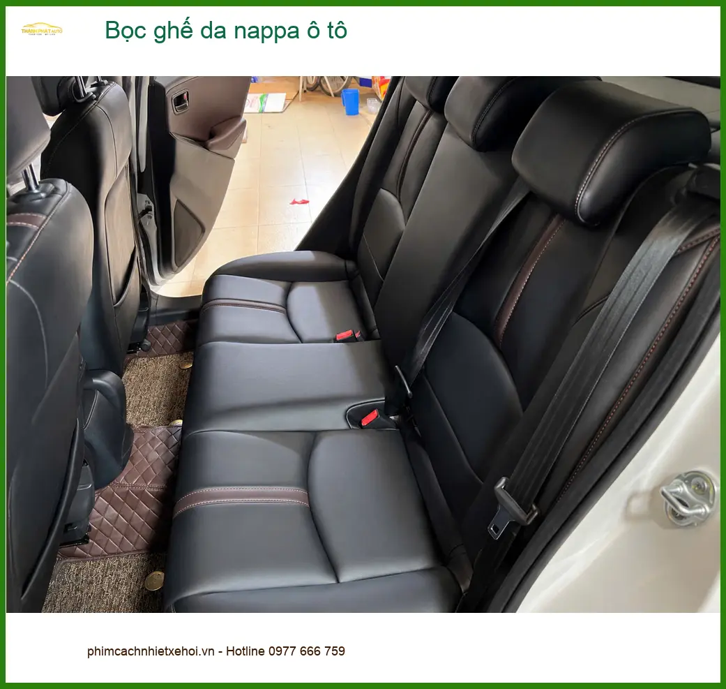 Anh Minh bọc ghế da nappa ô tô Hyundai Creta tại Quận Hóc Môn để nội thất xe sang trọng hơn ảnh thực tế 3