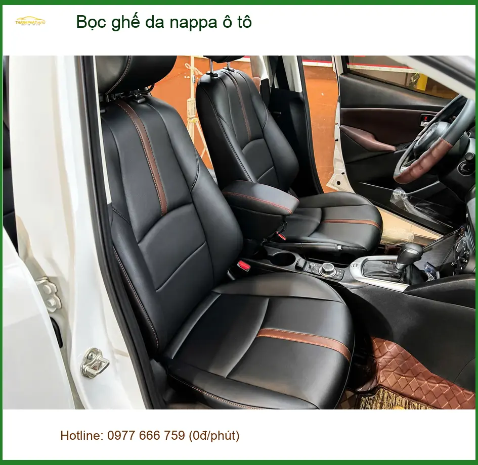 Anh Minh bọc ghế da nappa ô tô Hyundai Creta tại Quận Hóc Môn để nội thất xe sang trọng hơn ảnh thực tế 4