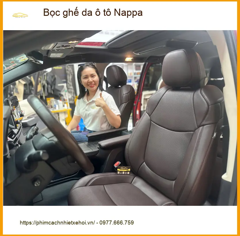 Chị Phương bọc ghế da ô tô Nappa cho Mazda CX-5 tại Quận 2 nâng tầm sang trọng ảnh thực tế 5