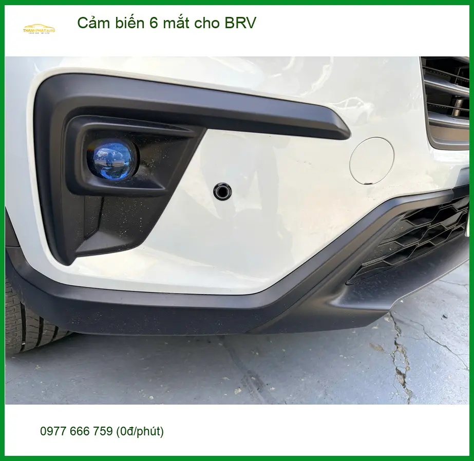 Anh Tùng lắp cảm biến 6 mắt cho BRV tại Quận Bình Tân để đỗ xe an toàn hơn ảnh thực tế 3