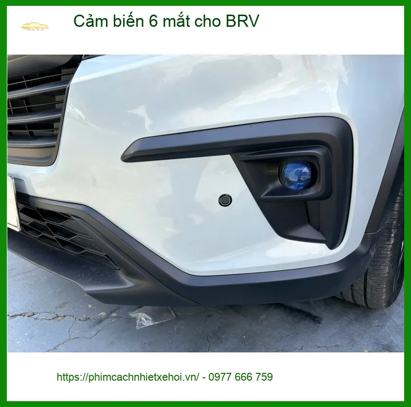 Anh Tuấn Kiệt lắp cảm biến 6 mắt cho BRV tại Quận 1 để đỗ xe an toàn hơn ảnh thực tế 4