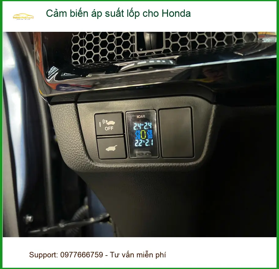 Anh Duy lắp cảm biến áp suất lốp Honda CR-V Quận 12 an toàn, chính hãng ảnh thực tế 3