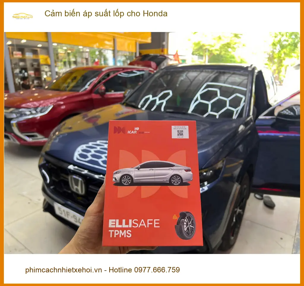 Anh Duy lắp cảm biến áp suất lốp Honda CR-V Quận 12 an toàn, chính hãng ảnh thực tế 4