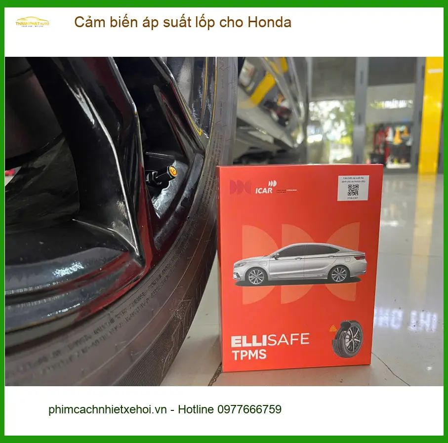 Anh Lâm lắp cảm biến áp suất lốp cho Honda CR-V tại Nhà Bè để an tâm trên mọi cung đường ảnh thực tế 4
