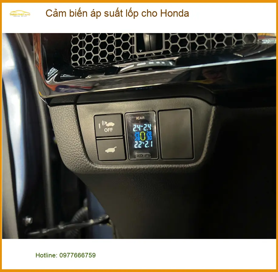 Anh Lâm lắp cảm biến áp suất lốp cho Honda CR-V tại Nhà Bè để an tâm trên mọi cung đường ảnh thực tế 5