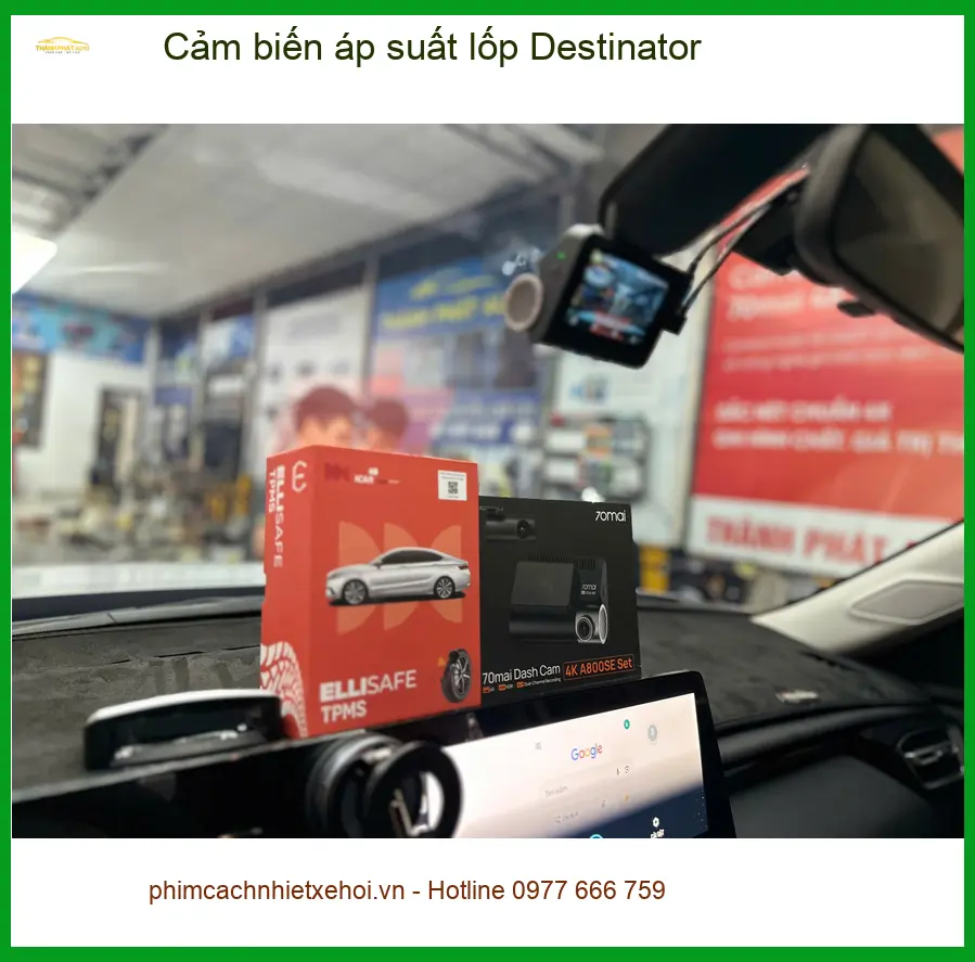 Anh Đăng lắp cảm biến áp suất lốp Destinator cho Kia K3 Quận 6 để an tâm