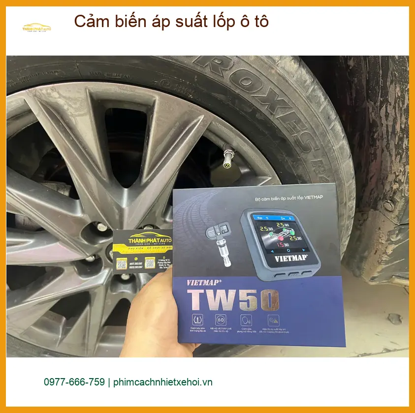 Anh Khang lắp cảm biến áp suất lốp ô tô cho Hyundai Creta tại Quận 9 để đảm bảo an toàn ảnh thực tế 2