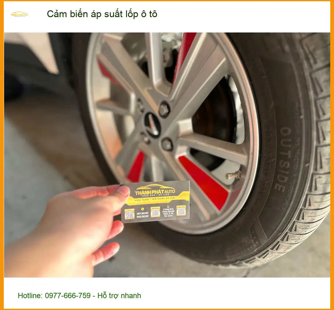 Anh Minh Khôi lắp cảm biến áp suất lốp xe Toyota Vios ở Quận 9 ảnh thực tế 3