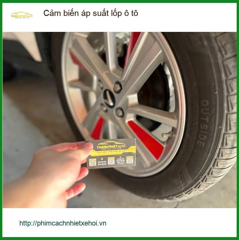 Anh Minh lắp cảm biến áp suất lốp ô tô Toyota Vios tại Quận Huyện Cần Giờ.