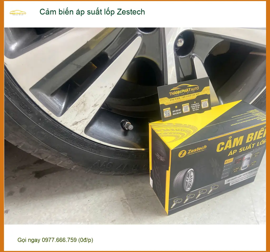 Anh Bảo lắp cảm biến áp suất lốp Zestech cho Kia K3 tại Quận 12 ảnh thực tế 4
