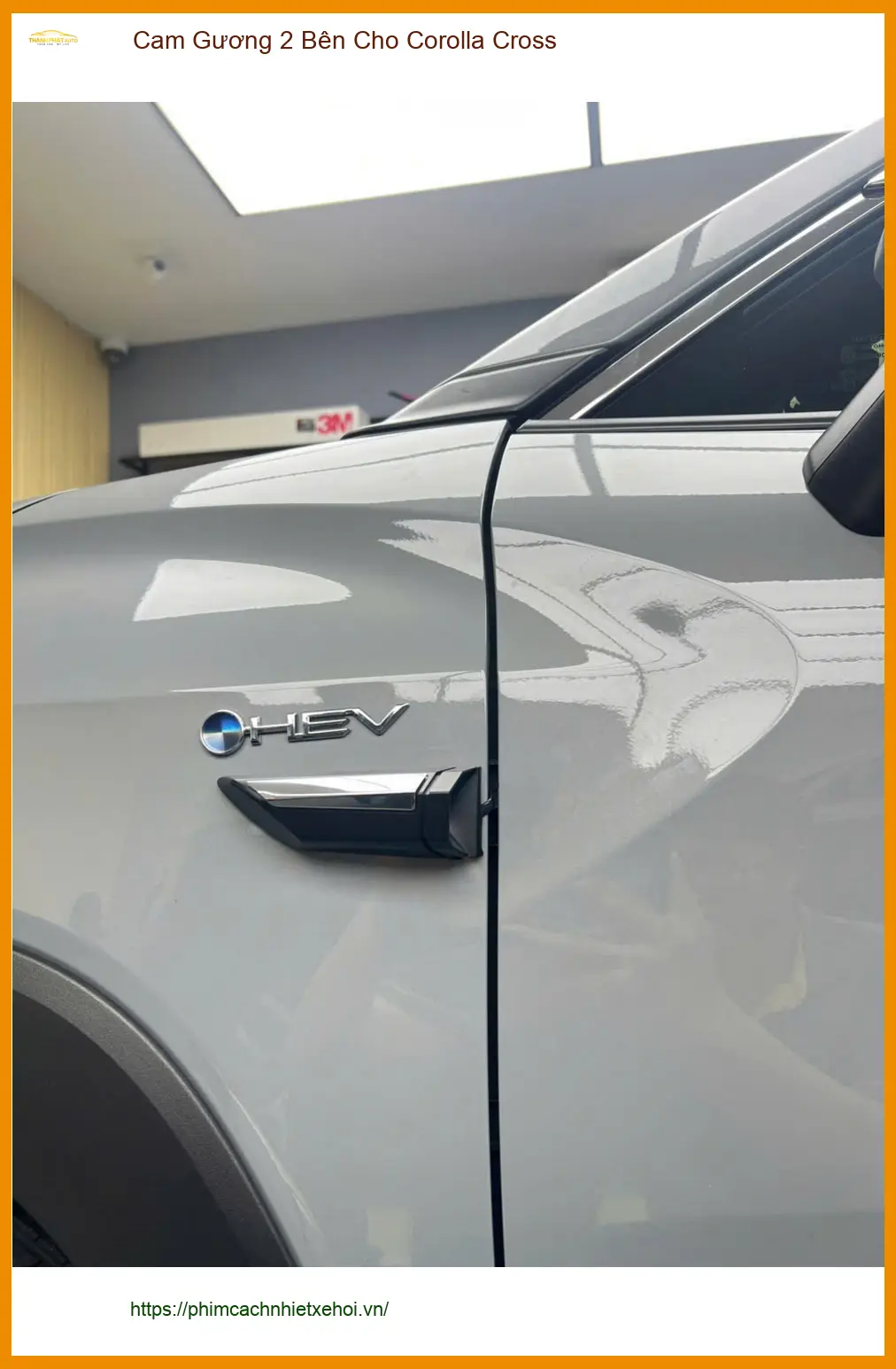 Chị Diệu lắp Cam Gương 2 Bên cho Corolla Cross tại Cần Giờ để dễ dàng quan sát điểm mù ảnh thực tế 5