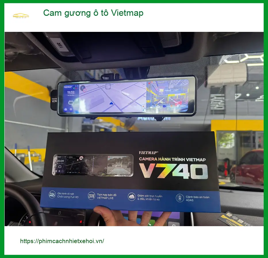 Anh Minh lắp Cam gương ô tô Vietmap cho Hyundai Accent tại Hóc Môn để an tâm hơn khi lùi xe