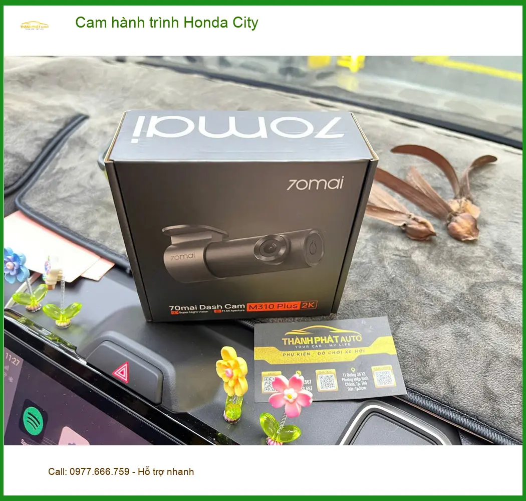 Anh Tuấn Kiệt lắp cam hành trình Honda City tại Quận 1 để ghi lại hành trình rõ nét ảnh thực tế 4