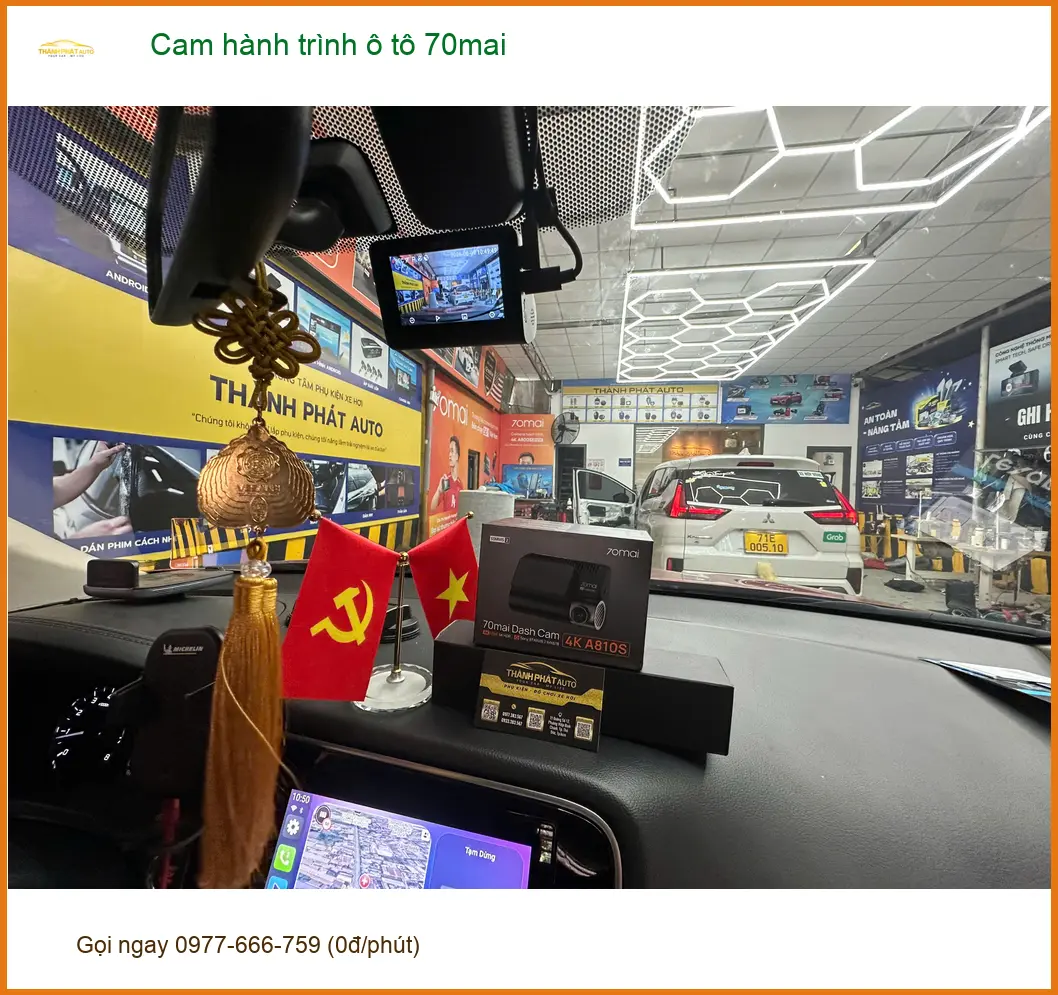 Anh Quang lắp cam hành trình 70mai cho Honda CR-V tại Quận 9 để an tâm mỗi chuyến đi
