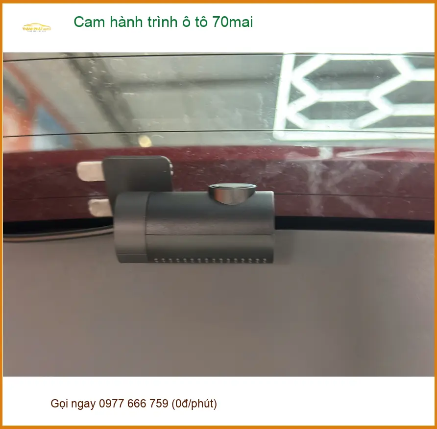 Anh Long lắp Cam hành trình 70mai cho Toyota Vios tại Quận Thủ Đức ảnh thực tế 5