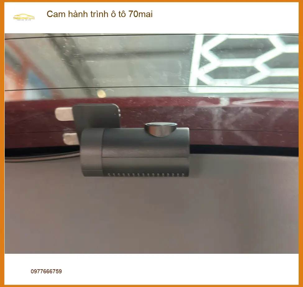 Anh Quang lắp cam hành trình 70mai cho Honda CRV tại Cần Giờ để an tâm lái xe