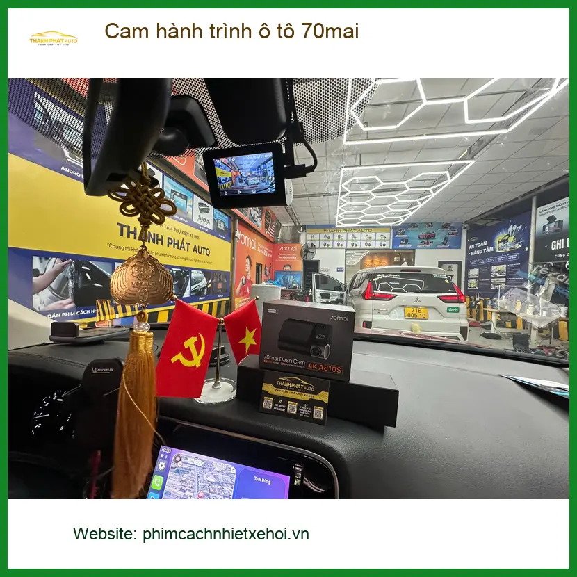 Anh Quang lắp cam hành trình 70mai cho Honda CRV tại Cần Giờ để an tâm lái xe ảnh thực tế 2