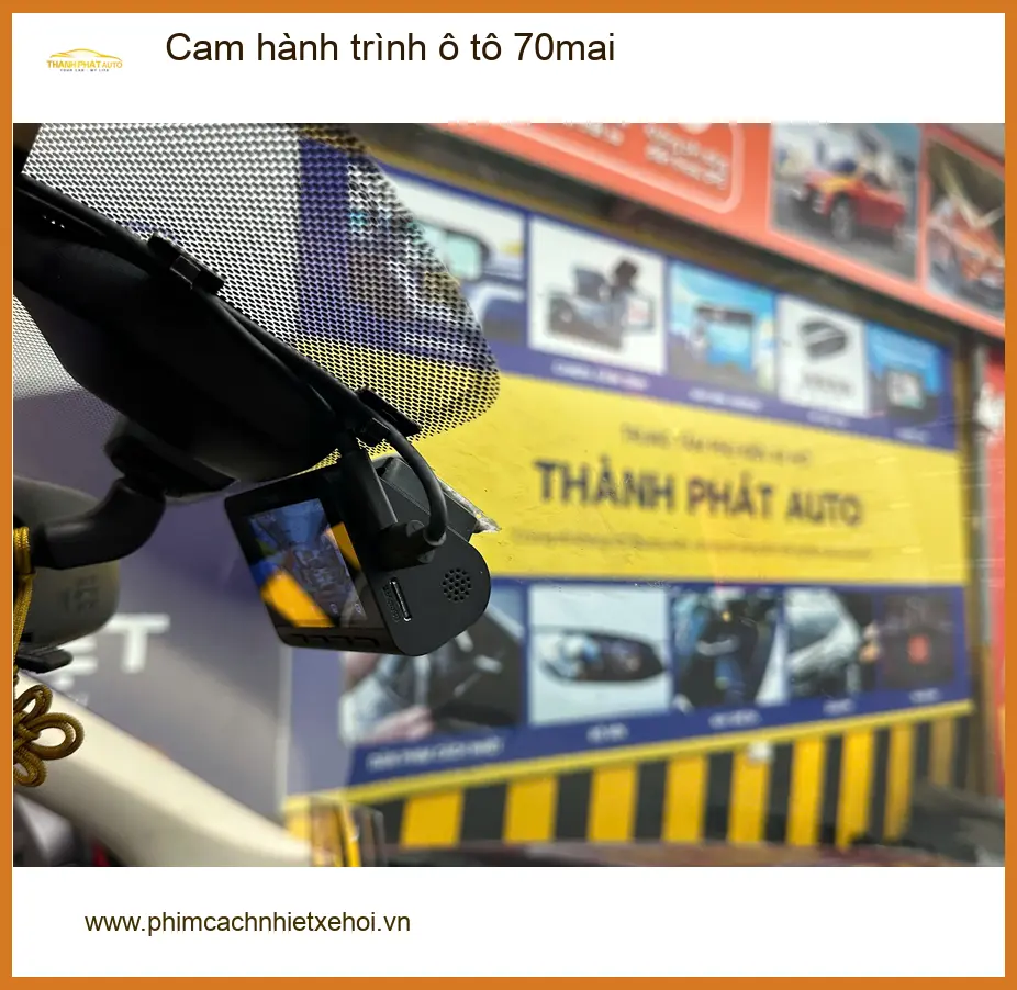 Anh Quang lắp cam hành trình 70mai cho Honda CRV tại Cần Giờ để an tâm lái xe ảnh thực tế 3