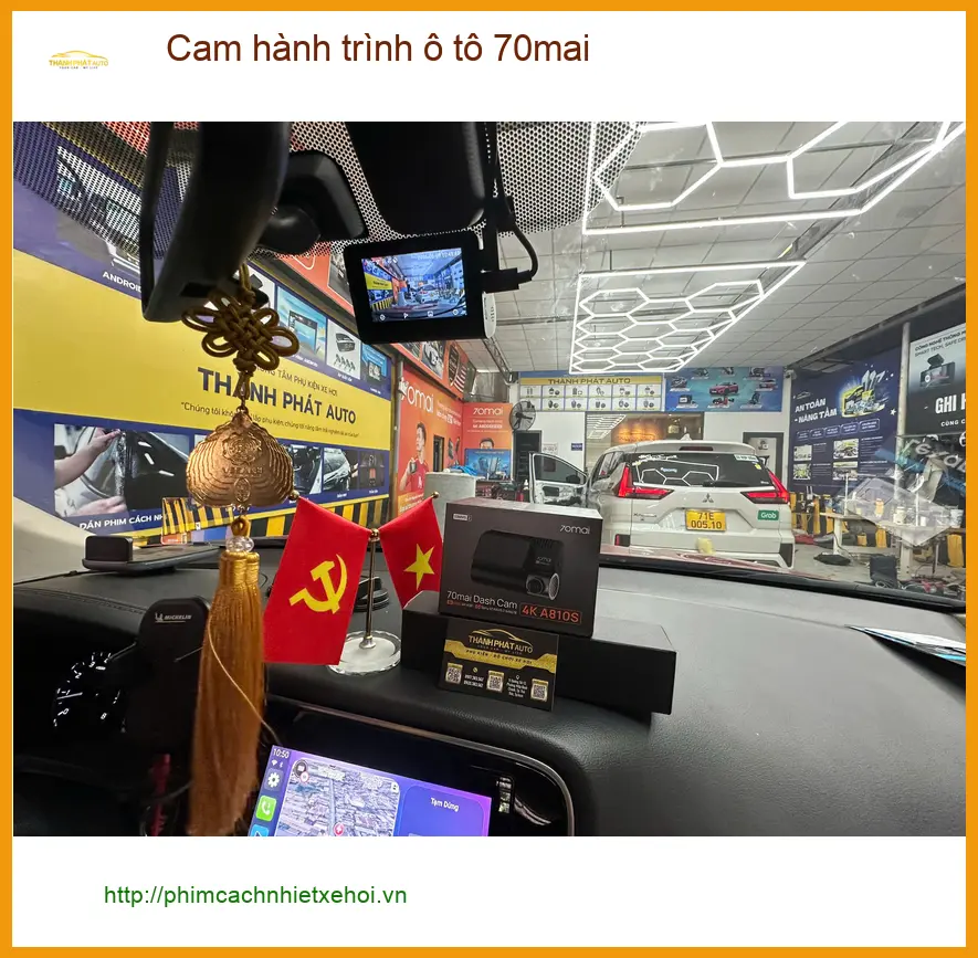 Anh Long lắp cam hành trình 70mai cho Ford Ranger tại Quận 2 ảnh thực tế 4
