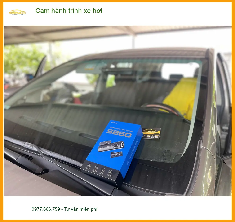 Chị Thảo lắp cam hành trình xe hơi cho Suzuki XL7 ở Quận Bình Tân để an tâm lái xe