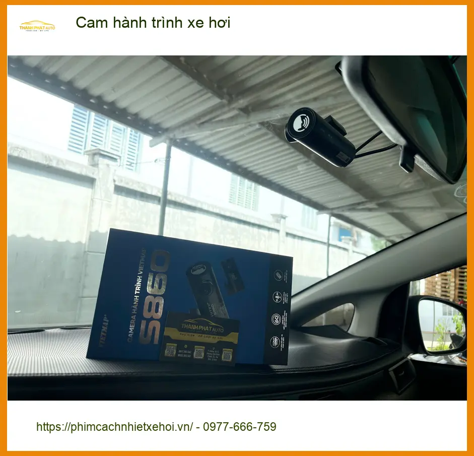 Chị Thảo lắp cam hành trình xe hơi cho Suzuki XL7 ở Quận Bình Tân để an tâm lái xe ảnh thực tế 2