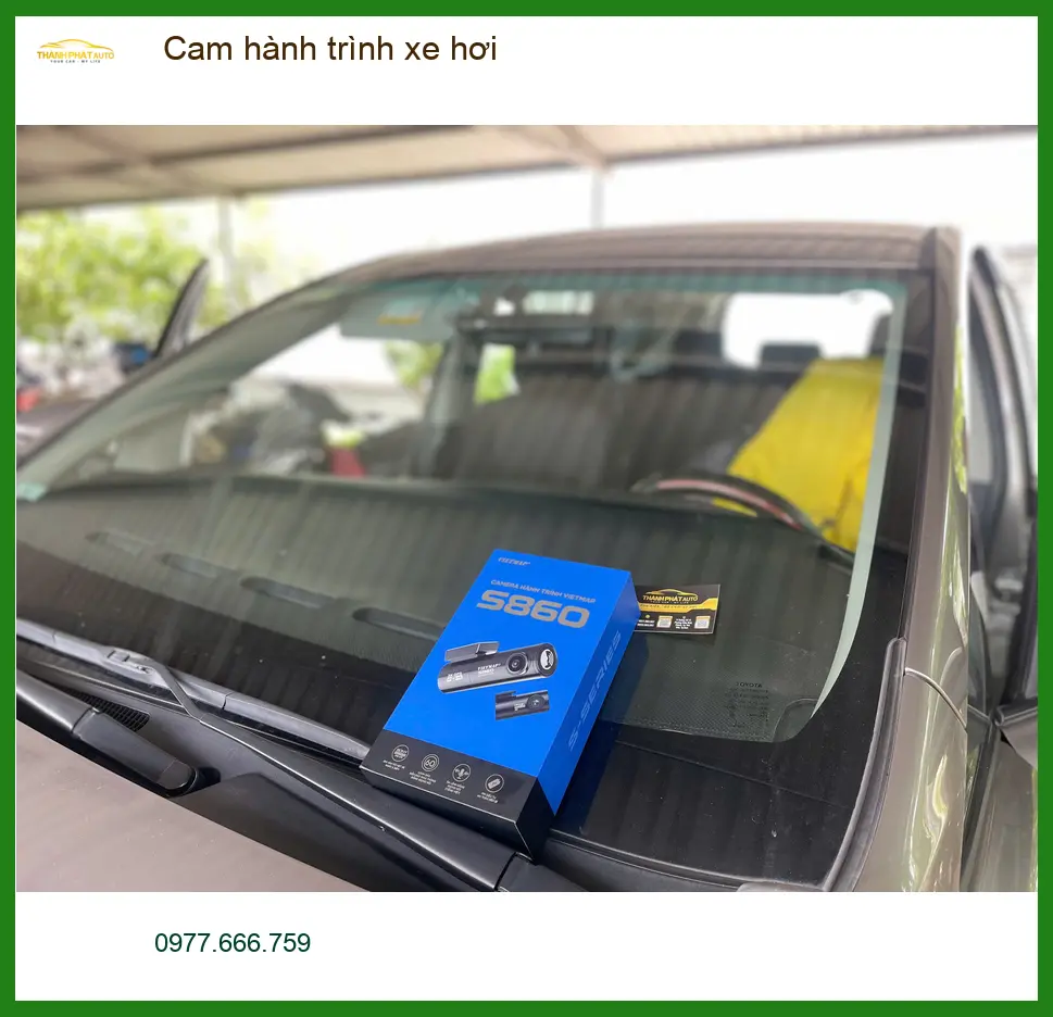 Chú Long lắp cam hành trình cho Toyota Vios tại Nhà Bè uy tín ảnh thực tế 2