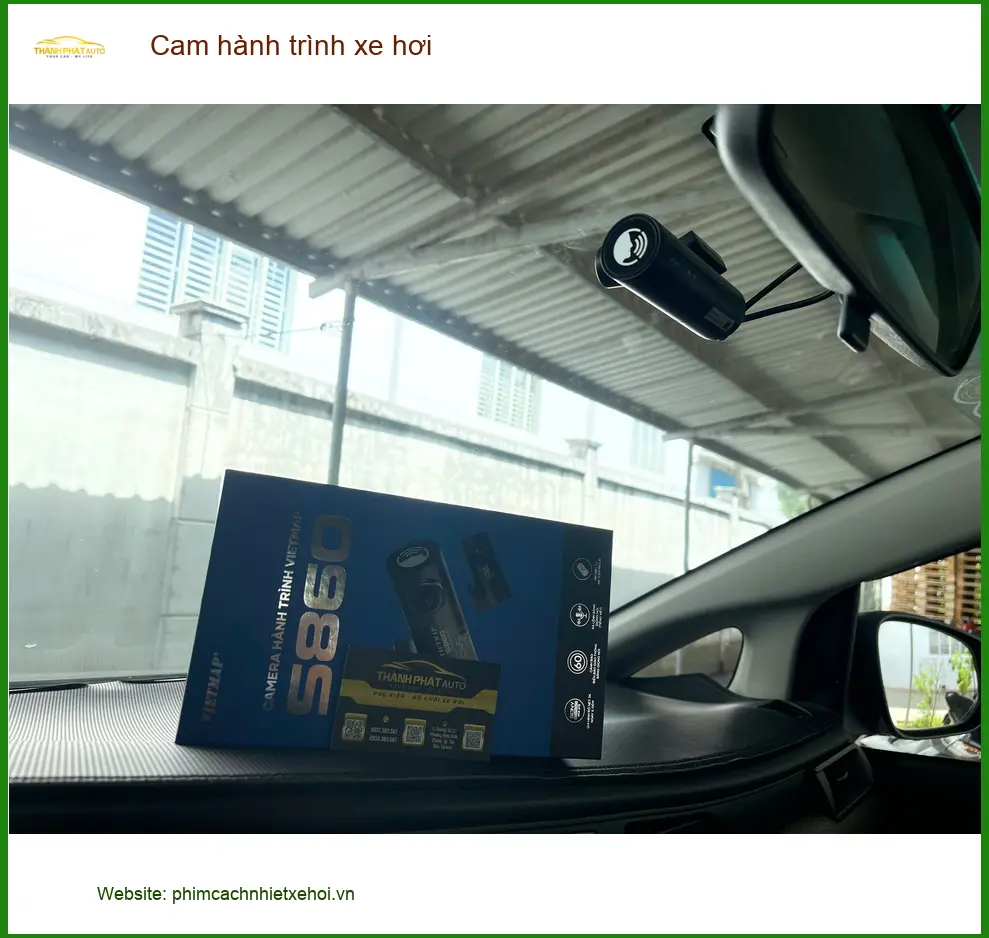 Chú Long lắp cam hành trình cho Toyota Vios tại Nhà Bè uy tín ảnh thực tế 3