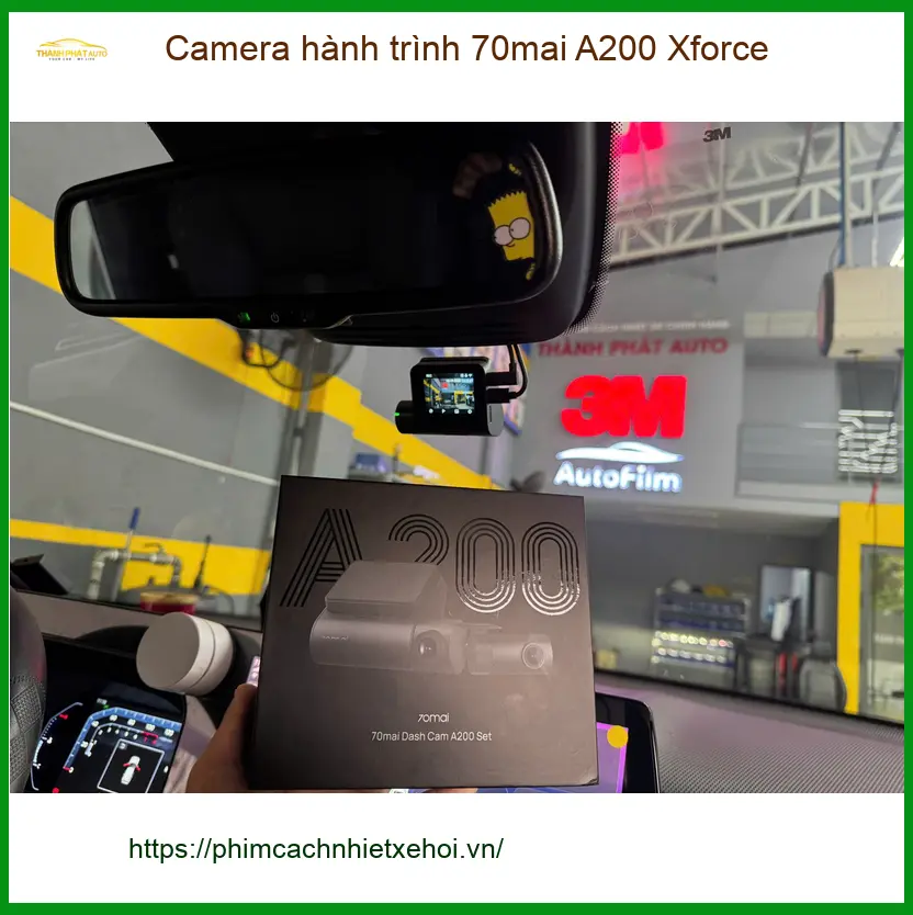 Anh Dũng lắp Camera hành trình 70mai A200 Xforce cho Toyota Vios tại Quận 12 ảnh thực tế 3
