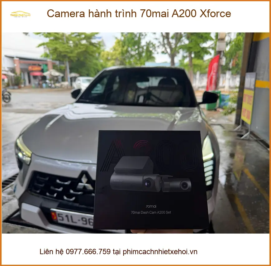 Anh Dũng lắp Camera hành trình 70mai A200 Xforce cho Toyota Vios tại Quận 12 ảnh thực tế 4