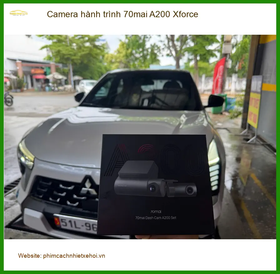 Anh Minh lắp Camera hành trình 70mai A200 Xforce Mazda CX-5 Quận 10 yên tâm lái xe. ảnh thực tế 3