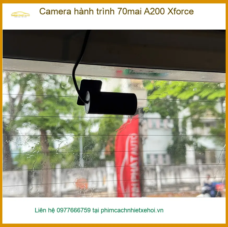 Anh Minh lắp Camera hành trình 70mai A200 Xforce tại Quận 6 để lái xe an tâm. ảnh thực tế 3
