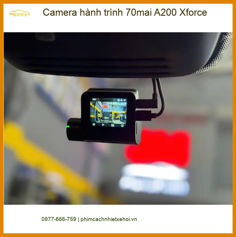 Địa chỉ Lắp Camera hành trình 70mai A200 Xforce uy tín tại Quận 8 ảnh thực tế 5