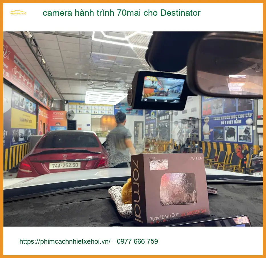Anh Khải lắp camera hành trình 70mai cho Hyundai Creta tại Quận 12 để an tâm ghi lại mọi cung đường