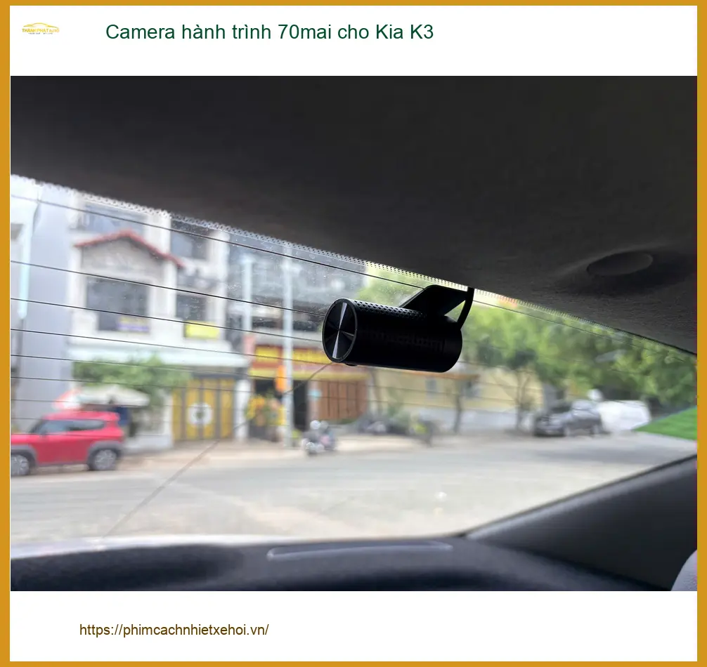 Anh Hùng lắp Camera hành trình 70mai chính hãng cho Kia K3 tại Quận 12 ảnh thực tế 4