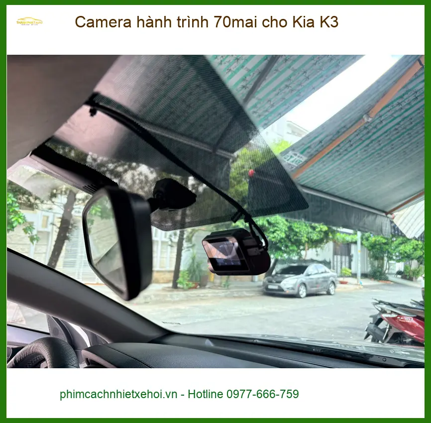 Anh Khải lắp Camera hành trình 70mai cho Kia K3 Quận 9 để an tâm hơn trên mọi nẻo đường ảnh thực tế 2