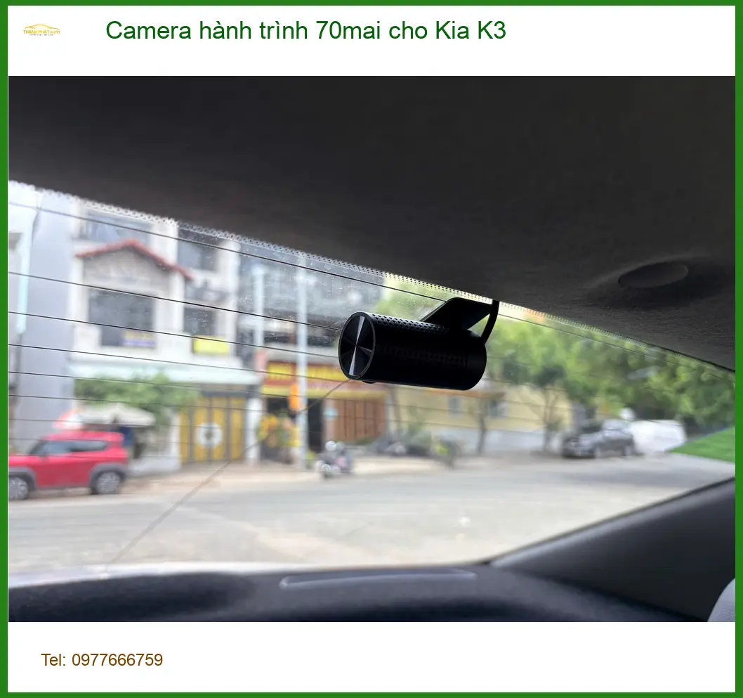 Anh Khải lắp Camera hành trình 70mai cho Kia K3 Quận 9 để an tâm hơn trên mọi nẻo đường ảnh thực tế 3