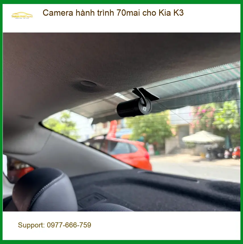 Anh Tùng Lâm lắp Camera hành trình 70mai cho Kia K3 tại Quận 2 ảnh thực tế 3