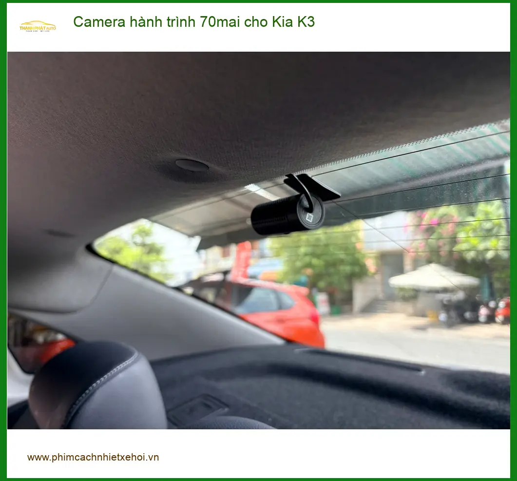 Anh Tùng Lâm lắp Camera hành trình 70mai cho Kia K3 tại Quận 2 ảnh thực tế 4