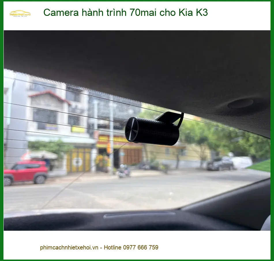Anh Duy lắp Camera hành trình 70mai cho Kia K3 tại Gò Vấp để an tâm di chuyển ảnh thực tế 2