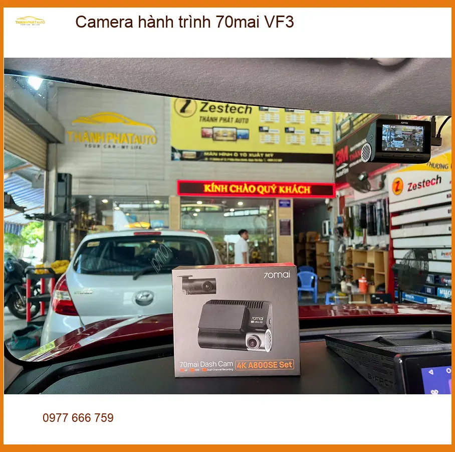 Anh Quang lắp Camera hành trình 70mai VF3 tại Quận Bình Thạnh an tâm hơn. ảnh thực tế 4