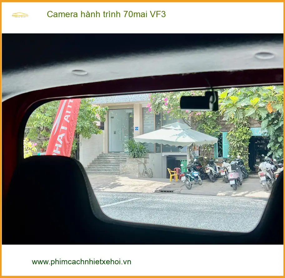 Chú Long lắp Camera hành trình 70mai cho VinFast VF3 tại Quận 9 ghi hình an toàn ảnh thực tế 3