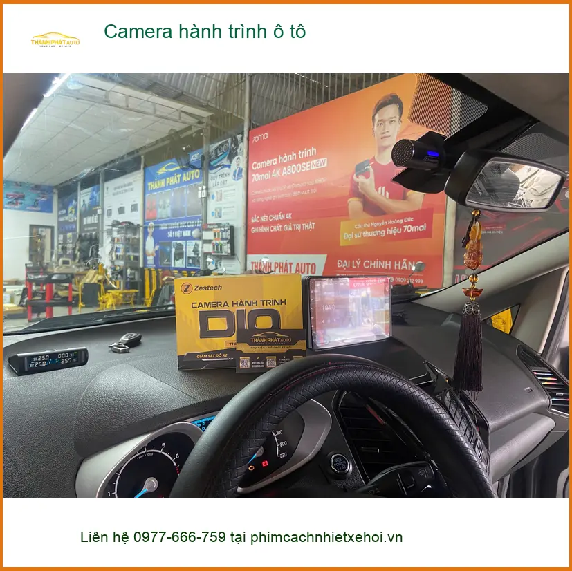 Anh Tuấn lắp Camera hành trình ô tô cho Kia Seltos tại Hóc Môn ảnh thực tế 2