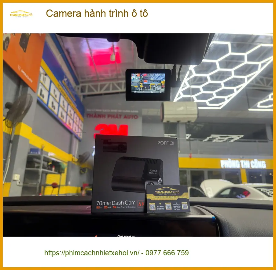 Anh Long lắp camera hành trình ô tô Hyundai Accent tại Quận Cần Giờ để an tâm di chuyển