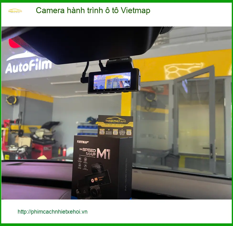 Chú Phước lắp Camera hành trình Vietmap cho Mazda CX-5 tại Quận 7 an tâm ảnh thực tế 3