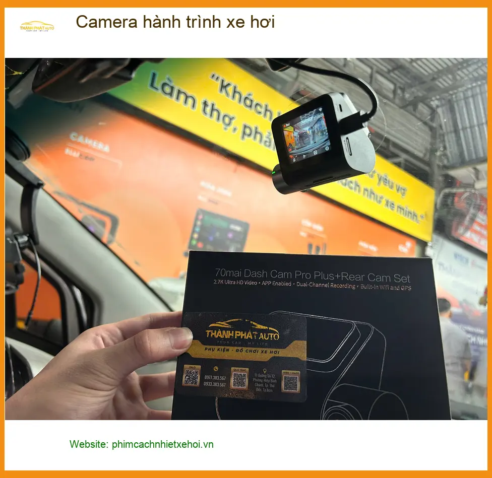 Chú Minh lắp camera hành trình xe hơi cho VinFast Lux SA2.0 tại Quận 9 ảnh thực tế 3