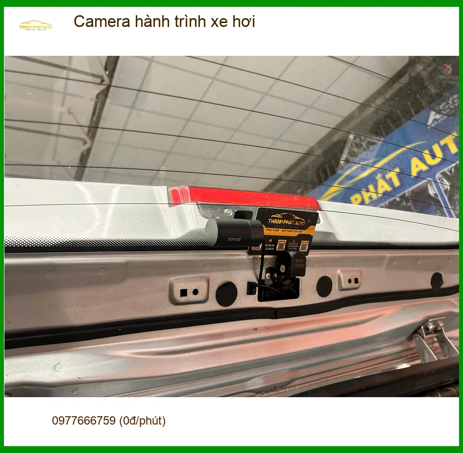 Chỗ lắp Camera hành trình xe hơi Quận 6 uy tín cho xe Toyota Vios của Chị Thanh ảnh thực tế 3
