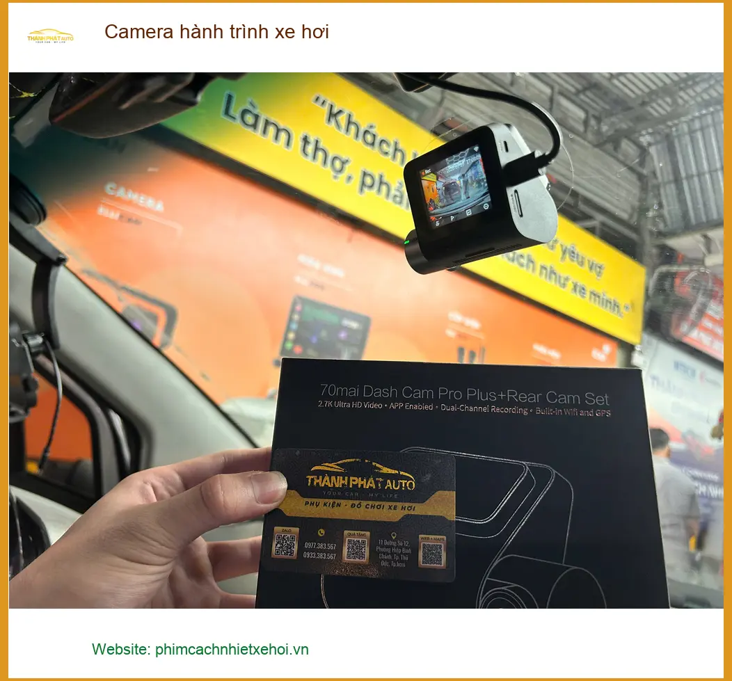 Chỗ lắp Camera hành trình xe hơi Quận 6 uy tín cho xe Toyota Vios của Chị Thanh ảnh thực tế 4