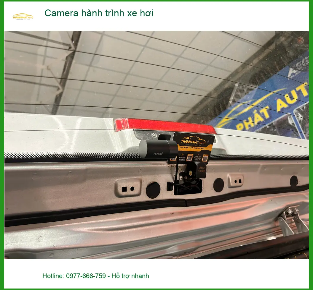 Anh Đạt lắp Camera hành trình xe hơi Honda CRV tại Quận Bình Tân ảnh thực tế 5